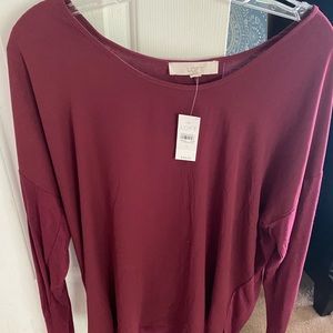 Long sleeve blouse